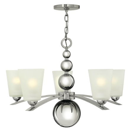 A large image of the Hinkley Lighting 3445 Polished Nickel