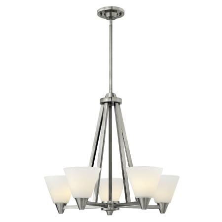 A large image of the Hinkley Lighting 3665 Brushed Nickel