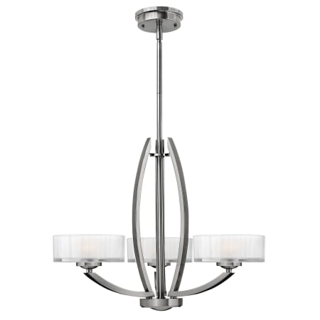 A large image of the Hinkley Lighting 3873 Brushed Nickel