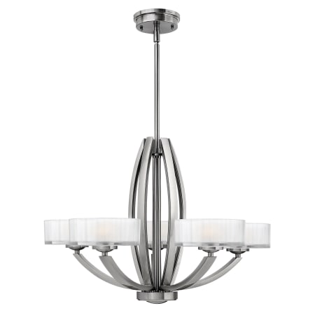 A large image of the Hinkley Lighting 3875 Brushed Nickel