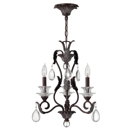 A large image of the Hinkley Lighting 4403 Golden Bronze with Antique Silver Highlights