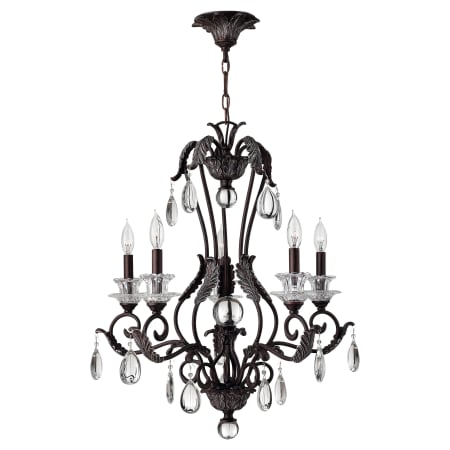 A large image of the Hinkley Lighting 4405 Golden Bronze with Antique Silver Highlights