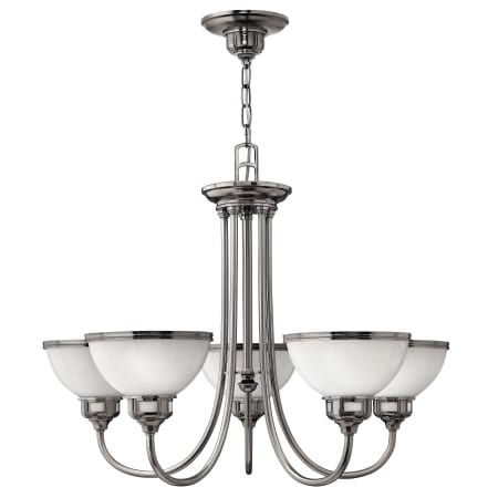 A large image of the Hinkley Lighting H4676 Polished Antique Nickel