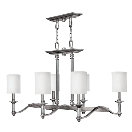 A large image of the Hinkley Lighting 4796 Brushed Nickel