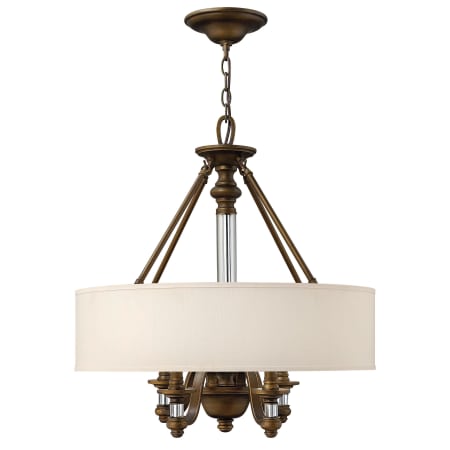 A large image of the Hinkley Lighting 4797 English Bronze with Brass Highlights