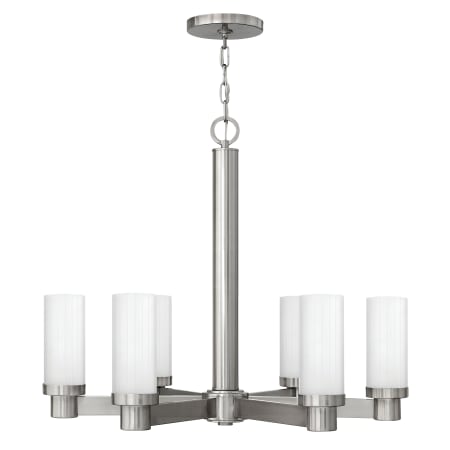 A large image of the Hinkley Lighting 4976 Brushed Nickel