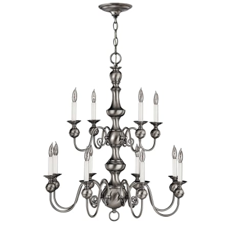 A large image of the Hinkley Lighting H5129 Pewter