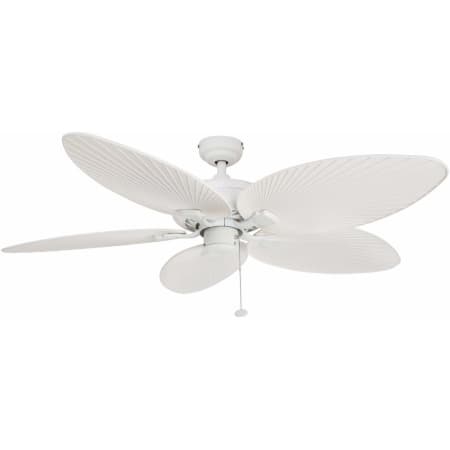 A large image of the Honeywell Ceiling Fans Palm Island White