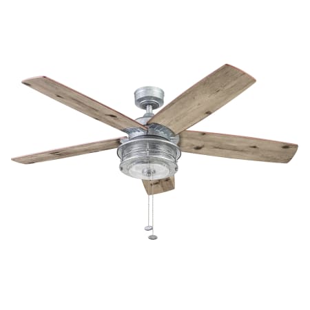 A large image of the Honeywell Ceiling Fans Foxhaven Galvanized