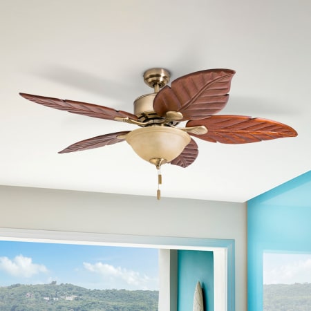 A large image of the Honeywell Ceiling Fans Sabal Palm Bowl Alternate Image