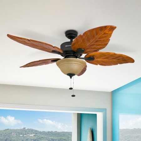 A large image of the Honeywell Ceiling Fans Sabel Palm Bowl Alternate Image