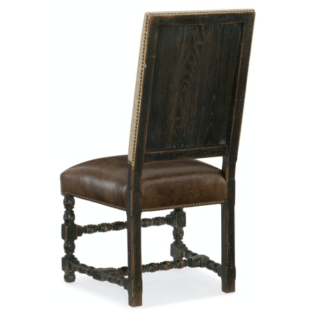 A large image of the Hooker Furniture 5960-75410-BLK-2PK Back of Chair
