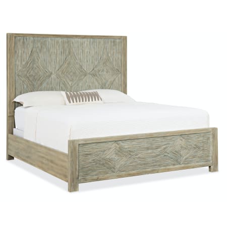 A large image of the Hooker Furniture 6015-90350-80 Bed on White