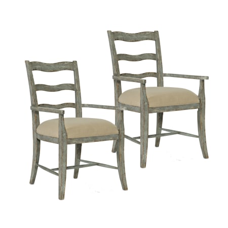 A large image of the Hooker Furniture 6025-75303-90-2PK Oyster Gray
