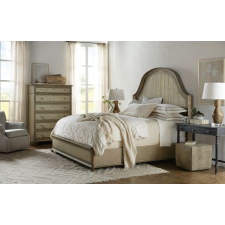 A large image of the Hooker Furniture 6025-90266-83 Alfresco Bedroom Suite
