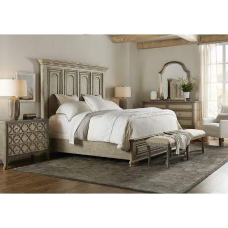 A large image of the Hooker Furniture 6025-90366-80 Alfresco Bedroom Suite