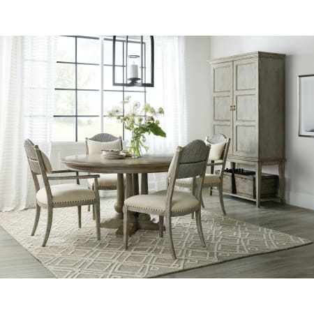 A large image of the Hooker Furniture 6025-75311-90-2PK Alfresco Dining Suite