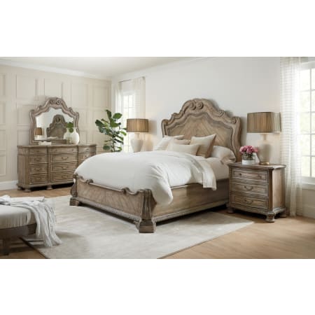 A large image of the Hooker Furniture 5878-90266-80 Castella Bedroom Suite