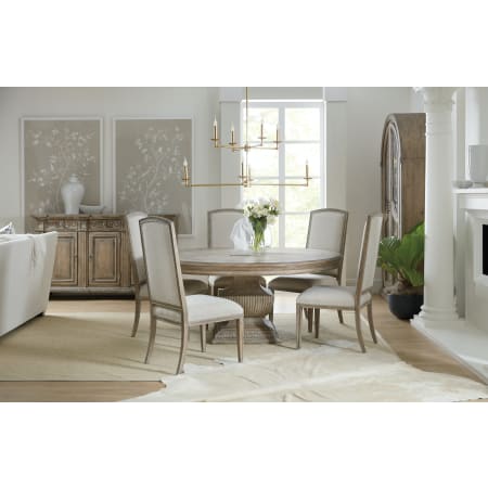 A large image of the Hooker Furniture 5878-75213-80 Castella Dining Suite