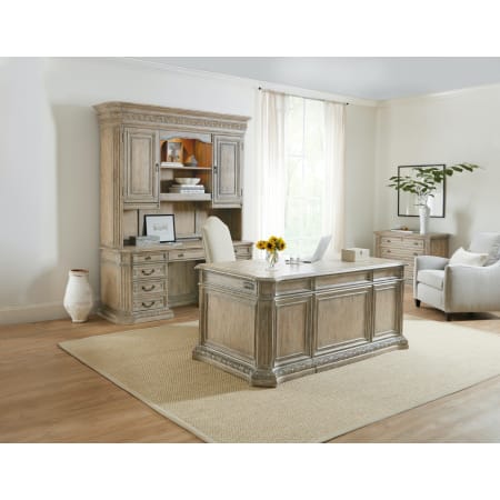 A large image of the Hooker Furniture 5878-10563-80 Castella Office Suite