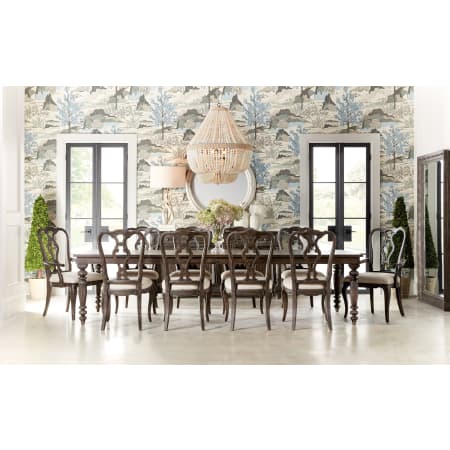 A large image of the Hooker Furniture 5961-75200-DINING-TABLE Alternate Image