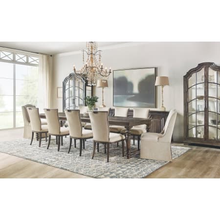 A large image of the Hooker Furniture 5961-75200-DINING-TABLE Alternate Image