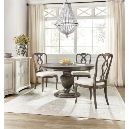 A large image of the Hooker Furniture 5961-75201-DINING-TABLE Alternate Image