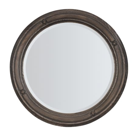 A large image of the Hooker Furniture 5961-90007-ROUND-MIRROR Maduro