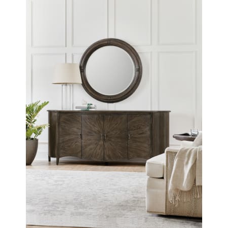 A large image of the Hooker Furniture 5961-90007-ROUND-MIRROR Alternate Image