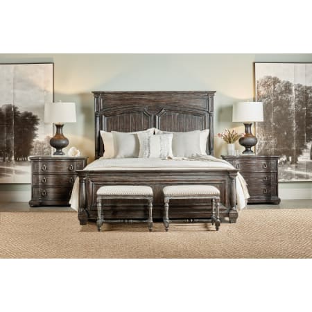 A large image of the Hooker Furniture 5961-90260-CAL-KING-PANEL-BED Alternate Image