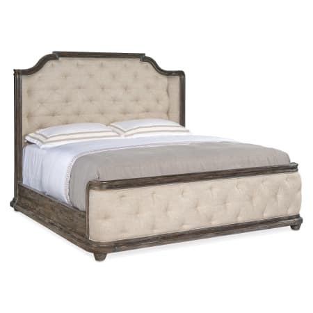A large image of the Hooker Furniture 5961-90866-KING-PANEL-BED Maduro