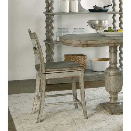 A large image of the Hooker Furniture 6025-75350-90 Oyster Gray