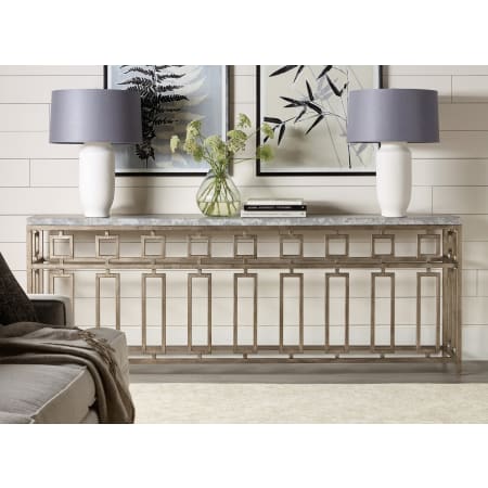 A large image of the Hooker Furniture 6025-85001-15 Light Silver / Stone
