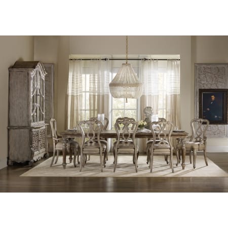A large image of the Hooker Furniture 5300-75410-2PK Chatelet Dining Suite