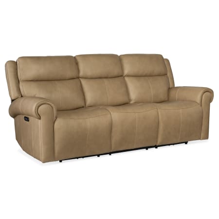 A large image of the Hooker Furniture SS103-PHZ3-OBERON-POWER-SOFA Caruso Sand