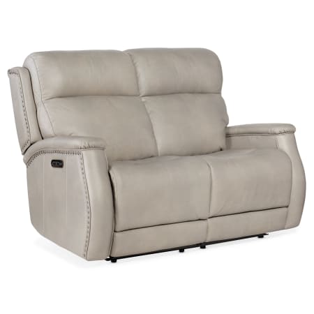 A large image of the Hooker Furniture SS703-RHEA-POWER-LOVESEAT Sahara Ash