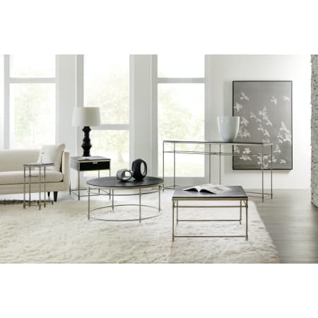 A large image of the Hooker Furniture 5601-80110-BLK St Armand Table Suite