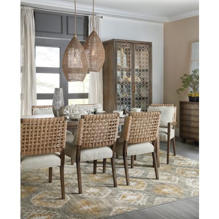 A large image of the Hooker Furniture 6015-75900-89 Sundance Dining Suite