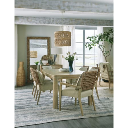 A large image of the Hooker Furniture 6015-50004-80 Surfrider Dining Suite