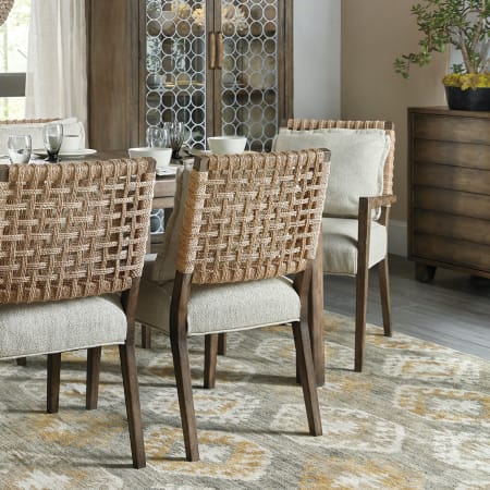 A large image of the Hooker Furniture 6015-75301-89-2PK Chair Close Up