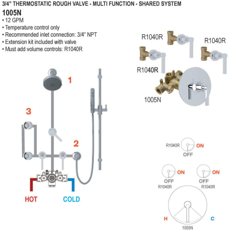 A large image of the House of Rohl R1040R Alternate Image