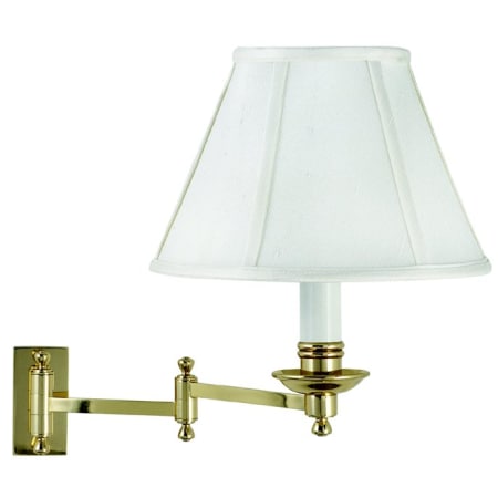 A large image of the House of Troy LL660 Polished Brass