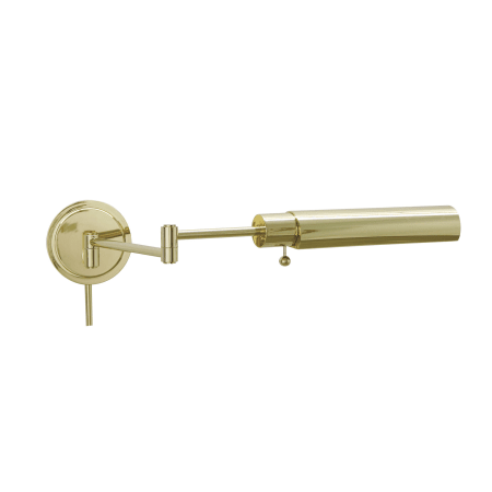 A large image of the House of Troy WS12-F Polished Brass