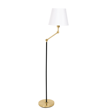 A large image of the House of Troy T400 Black and Brushed brass