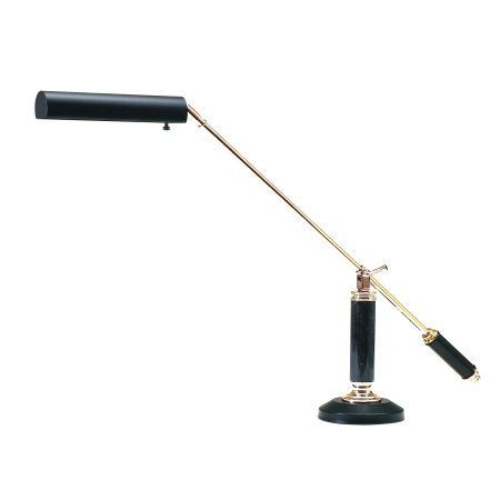 A large image of the House of Troy P10-192 Polished Brass / Black