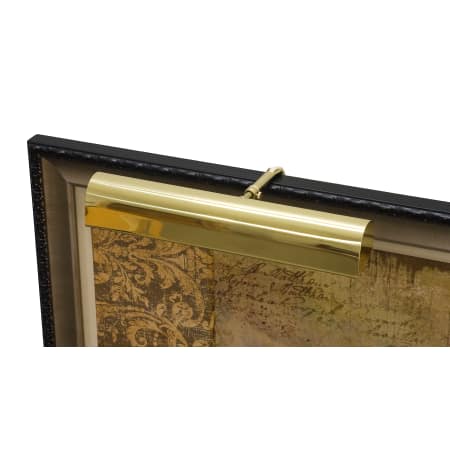 A large image of the House of Troy T14-CA Polished Brass