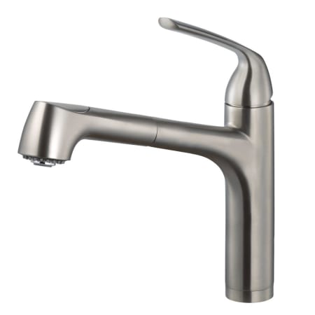 A large image of the Houzer CALPO-561 Brushed Nickel