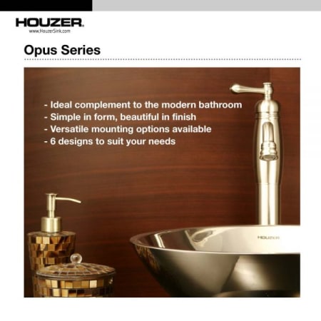 A large image of the Houzer CR-1620 Alternate Image