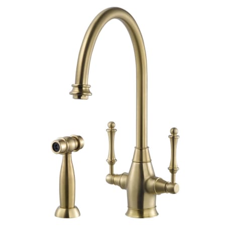 A large image of the Houzer CRLSS-650 Brushed Brass