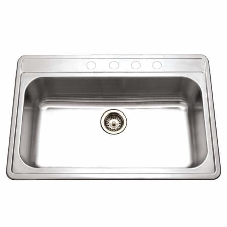 A large image of the Houzer PGS-3122 4 Faucet Holes